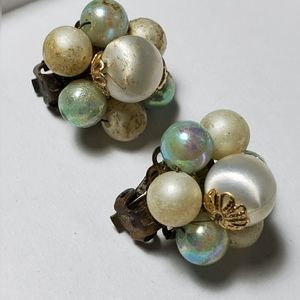 Vintage Clip On Earrings